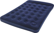 Letto gonfiabile a doppia altezza con pompa a pedali interna 137 x 28 x 192 cm – Comodo per 2 persone