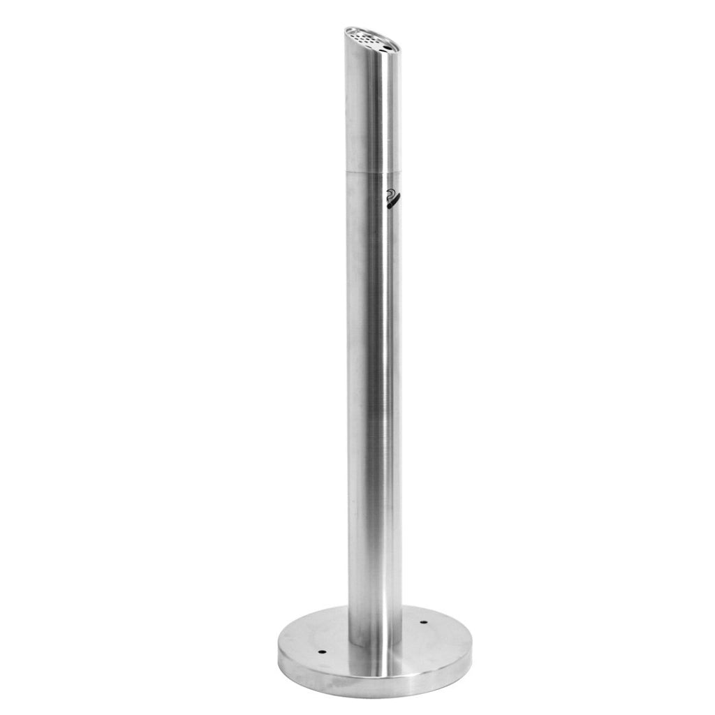 Posacenere a Colonna Ø32 cm in Acciaio 1,9L per Esterno
