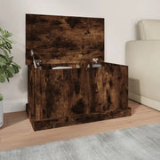 Contenitore Rovere Fumo 70x40x38 cm Legno Multistrato 816509