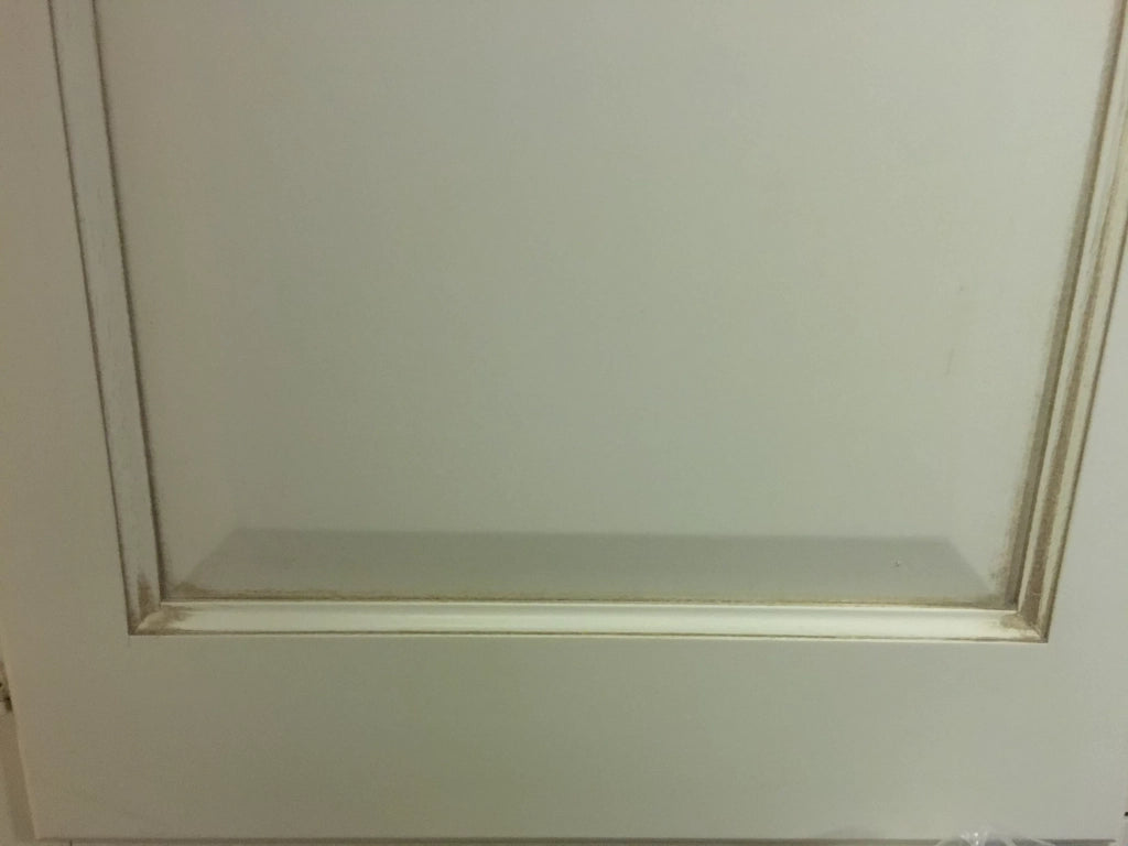 Armadio arte povera 2 ante shabby legno avorio patinato 125x61x200 - Mobili 2G