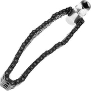 Chiave per filtri olio Heavy Duty - 1/2" Trasmissione - 135mm di diametro - Doppia catena - Acciaio di carbonio - Facile da utilizzare - Sganciatore filtro olio