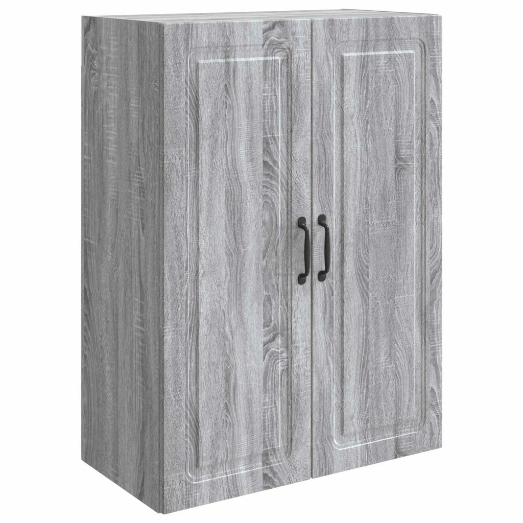 Mobiletto a muro Sonoma grigio 66 x 34,5 x 90 cm