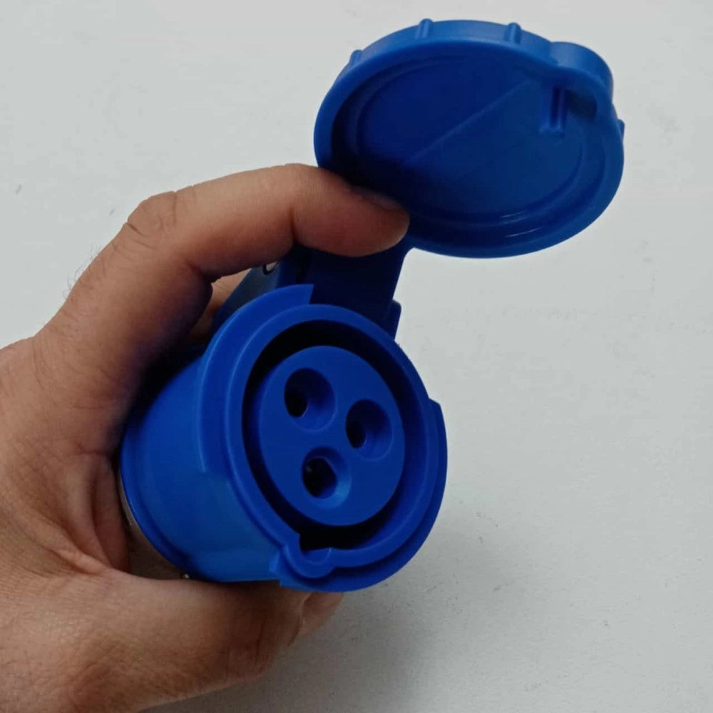 Rosi adattatore mobile da spina schuko a presa industriale ip20