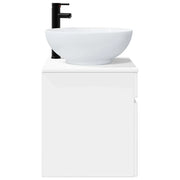 Mobile Lavabo | Armadio Lavabo da parete Bianco Lucido 49 x 44,5 x 66,5 cm