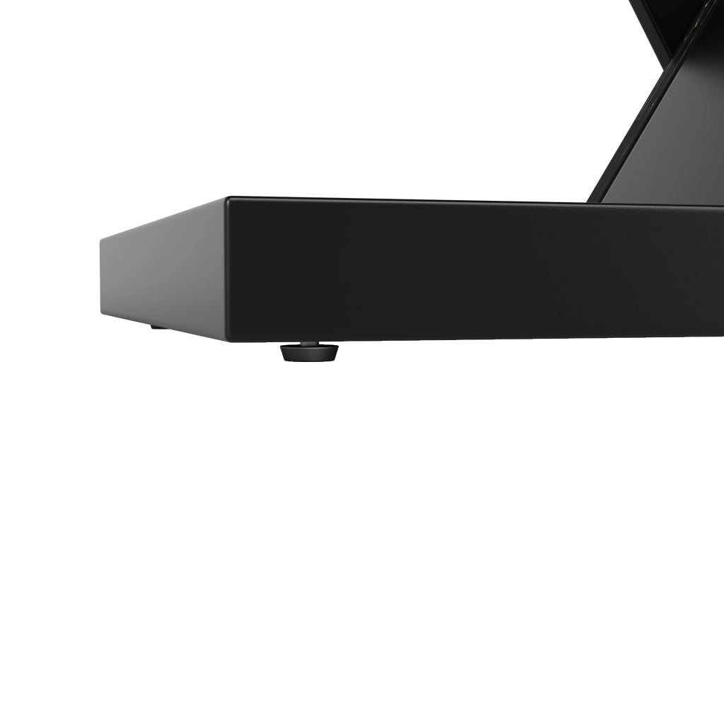 Tavolo da Pranzo Allungabile Effetto Marmo ¨C Xylo ¨C 120-160x75 cm, Nero