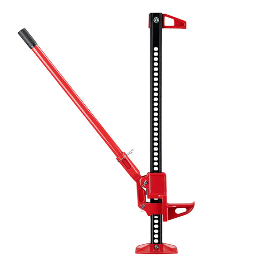 Binda meccanica 48'' fino a 3000 kg, altezza di sollevamento massima 105 cm, martinetto in acciaio, cric agricolo fuoristrada, SUV e ATV