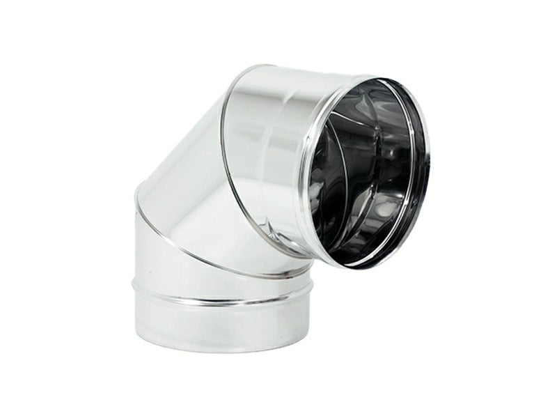 Curva Inox 90° D.100 - Zinco Calabria