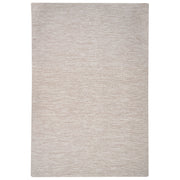 Tappeto Beige Cotone 200 x 300 cm Rettangolare Tessuto a mano Moderno Minimalista