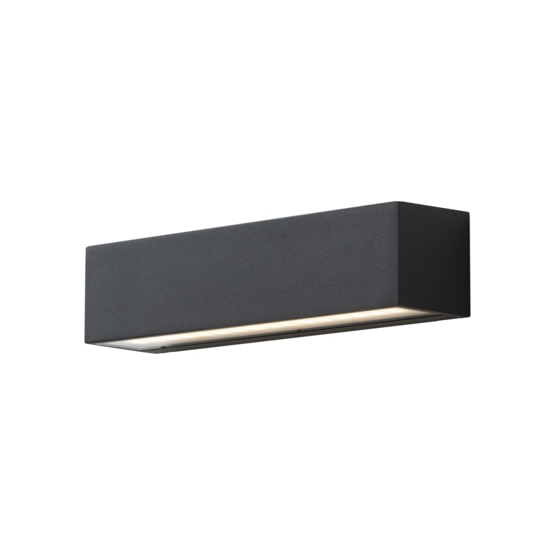 WILLY Applique Monoemissione a LED 7W, 3000K-4000K CCT Switch, IP54, Struttura Antracite in Alluminio pressofuso - Rossini Illuminazione
