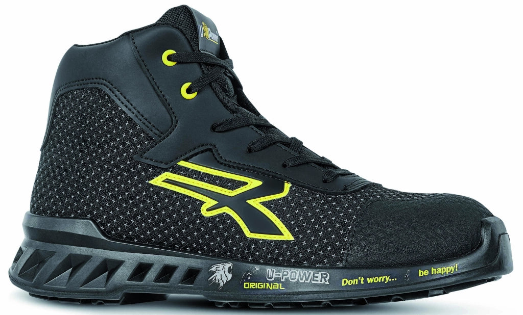 U-Power SCARPE ANTINFORTUNISTICA ALTE S3 SRC REDLEVE JOE Col. Nero Mis. 45