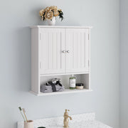 ARMADIO BAGNO A MURO 54,6 x 19,8 x 59,9 cm MDF BIANCO