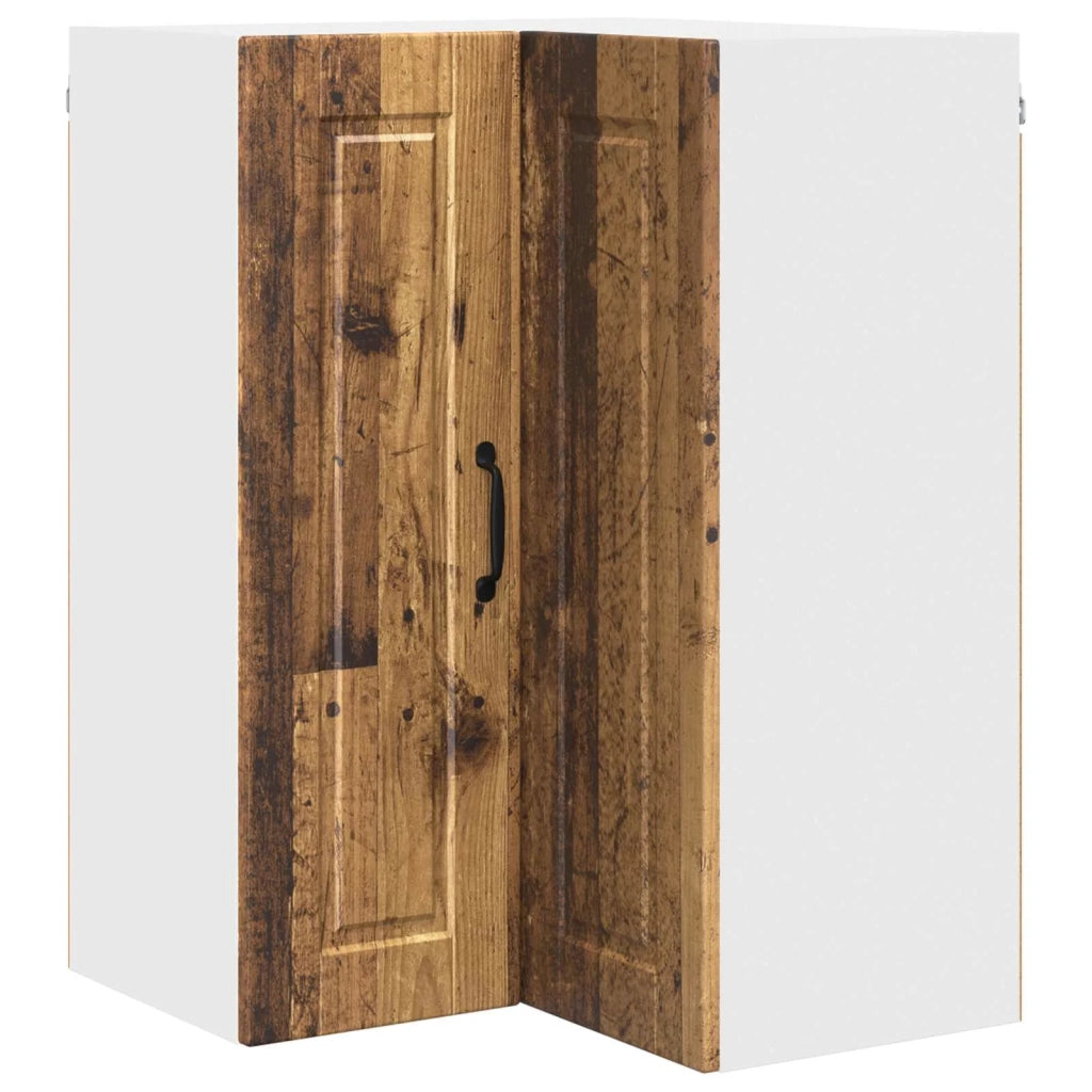 Mobile da cucina con lo scaffale-Armadio da cucina Legno vecchio 57 x 57 x 80 cm 252719