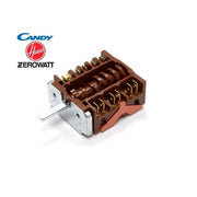 SELETTORE COMMUTATORE FORNO POSIZIONI 4 0 CANDY HOOVER 41003026 ORIGINALE - Candy Hoover Iberna Zerowatt