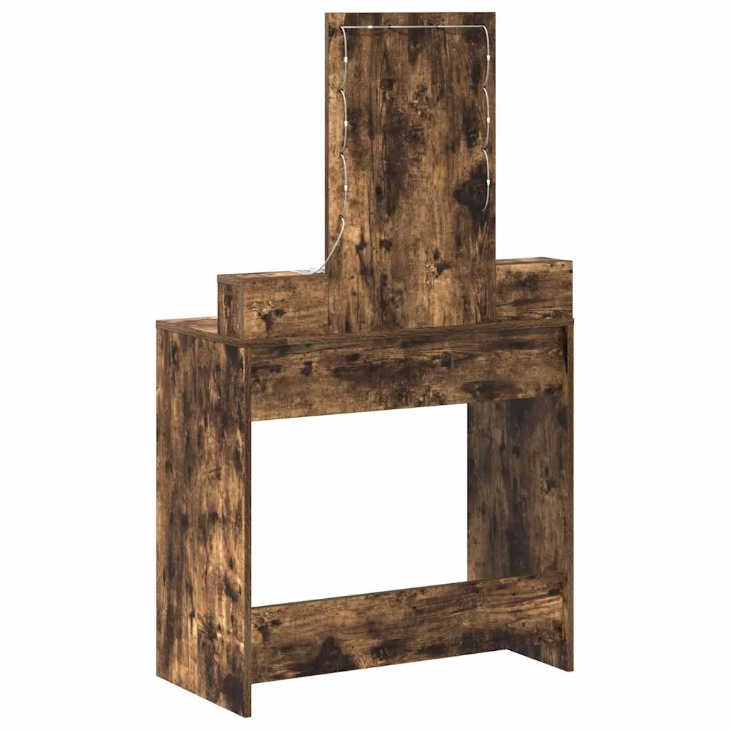 Tavolo da Trucco Marrone 79 x 41 x 140 cm Legno multistrato 865167