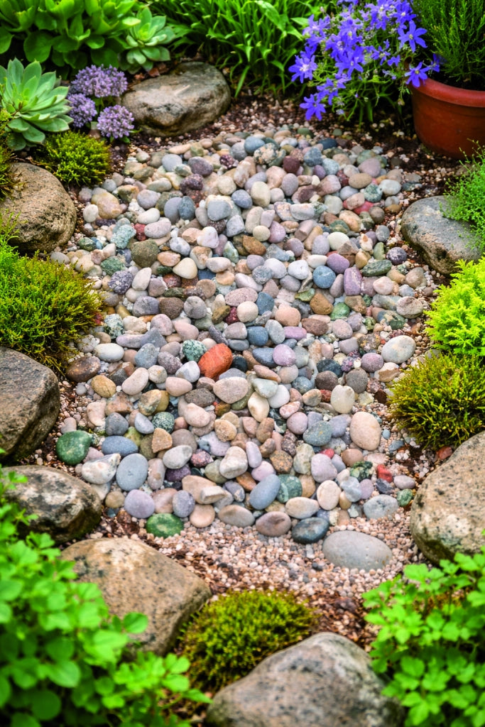 Ciottoli di Fiume ''Millefiori'' Mm 10 16 kg 20