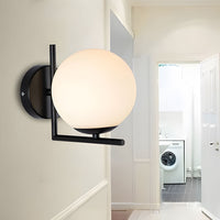 Lampada Da Parete G101-1w Black White