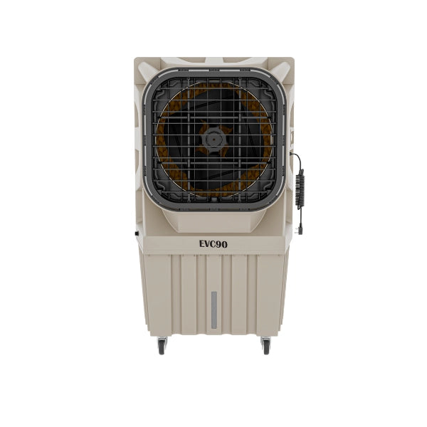 KRS EVC90 Raffrescatore evaporativo portatile in plastica 9.000 mc/h 805x600x1390 125l Beige
