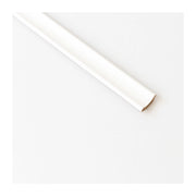 SGUSCIO 22X22 MM LISCIO MDF 240 CM BIANCO- 10,0 pz