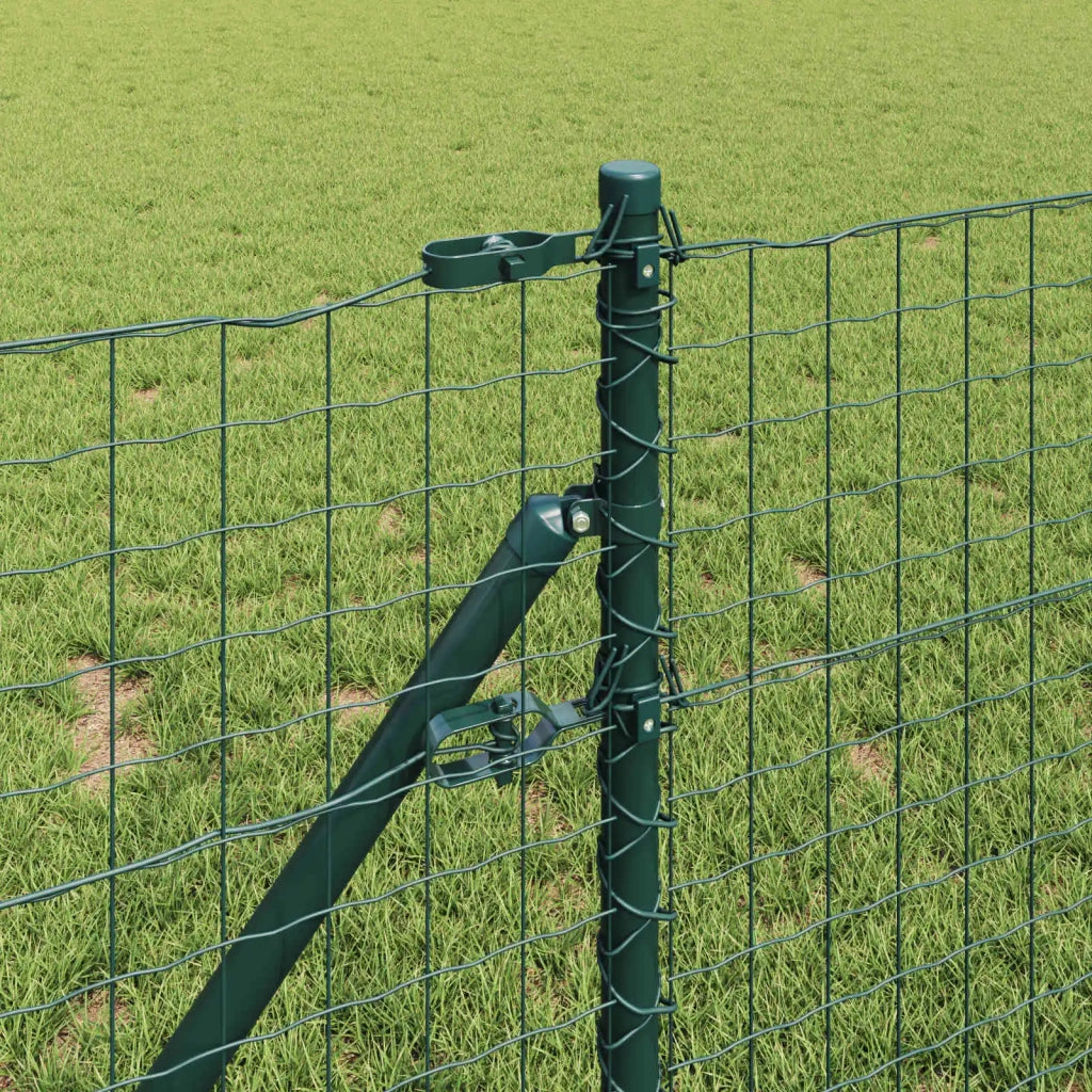 Palo della recinzione 2 pz Verde 100 cm CFW6089556