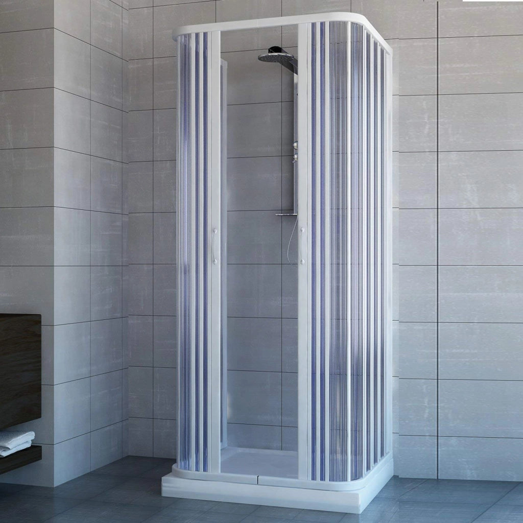Box doccia Ariete 3 lati 90x100x90 cm apertura centrale