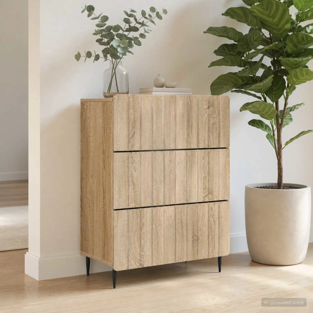 Mobile con Cassetti Rovere Sonoma 66 x 34,5 x 92 cm 894377