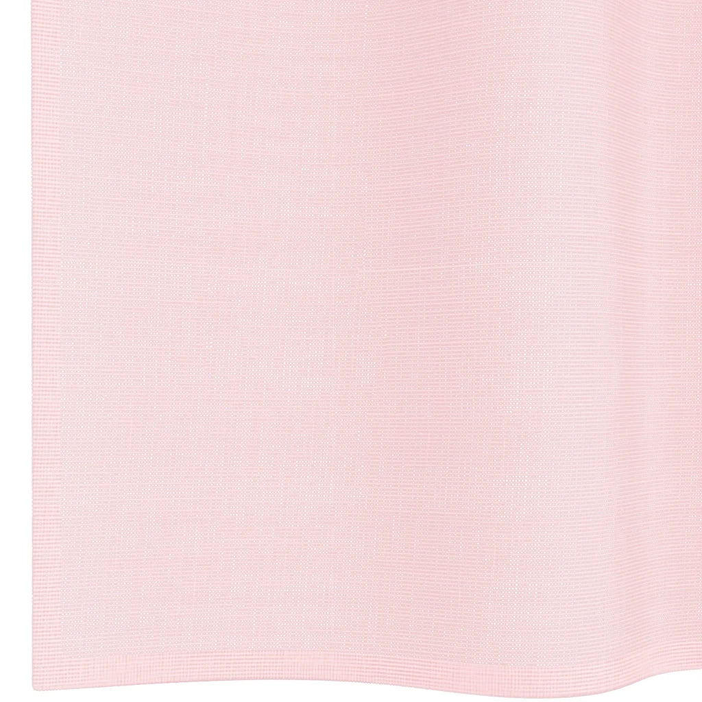 vidaXL Tende in Voile con Passanti 2 pz Rosa Chiaro 140x245 cm