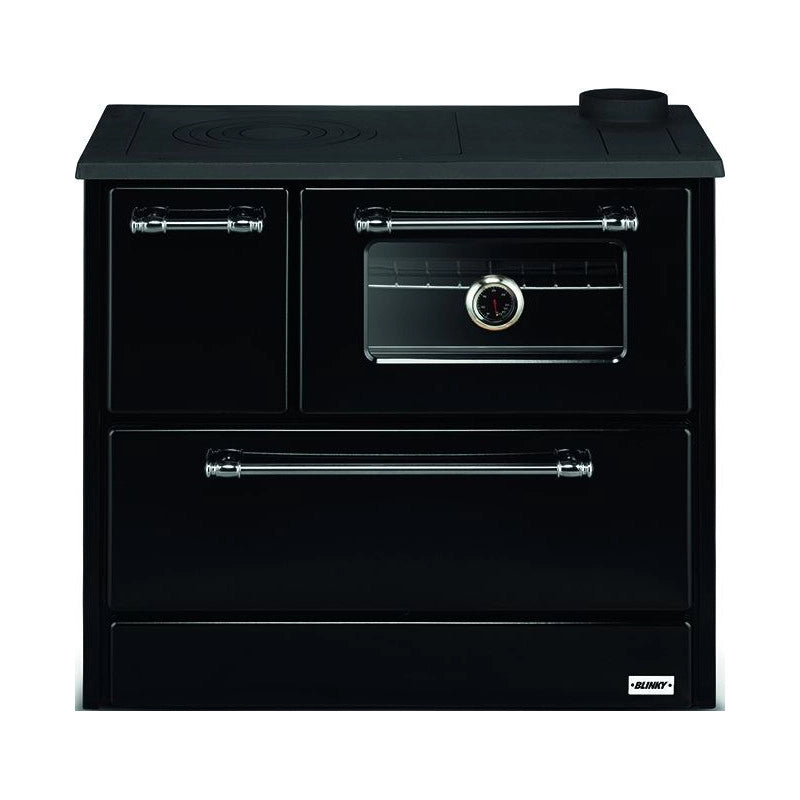 Cucina blinky a legna con forno, dany, antracite