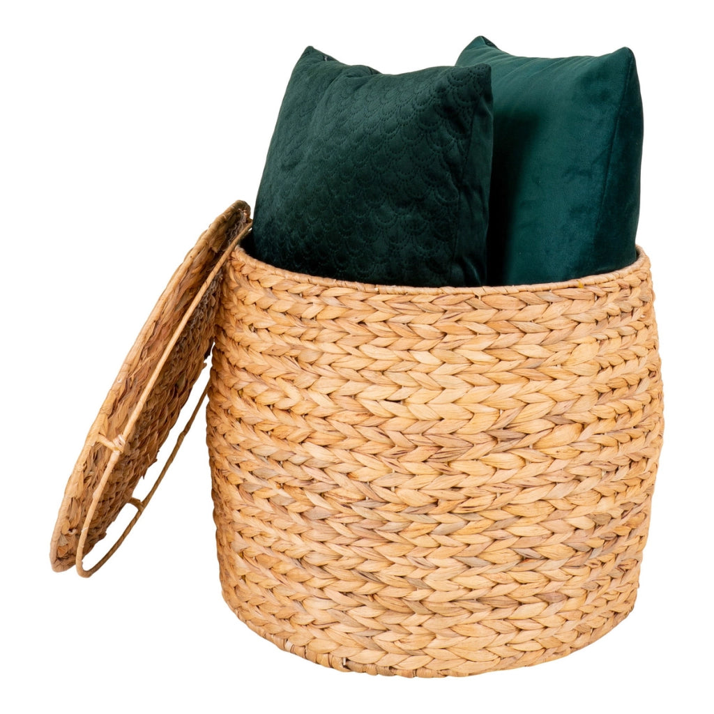Cesto Portaoggetti Delia, Marrone, Giacinto d'Acqua, 43x43x34 cm