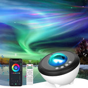 Proiettore Aurora & Luce dei Grandi Alti - Lampada con App & Comando a Distanza - Proiettore del Cielo Stellato - Lampada del Galassia & Lampada da Notte - Lampada TikTok - 48 Effetti di Illuminazione