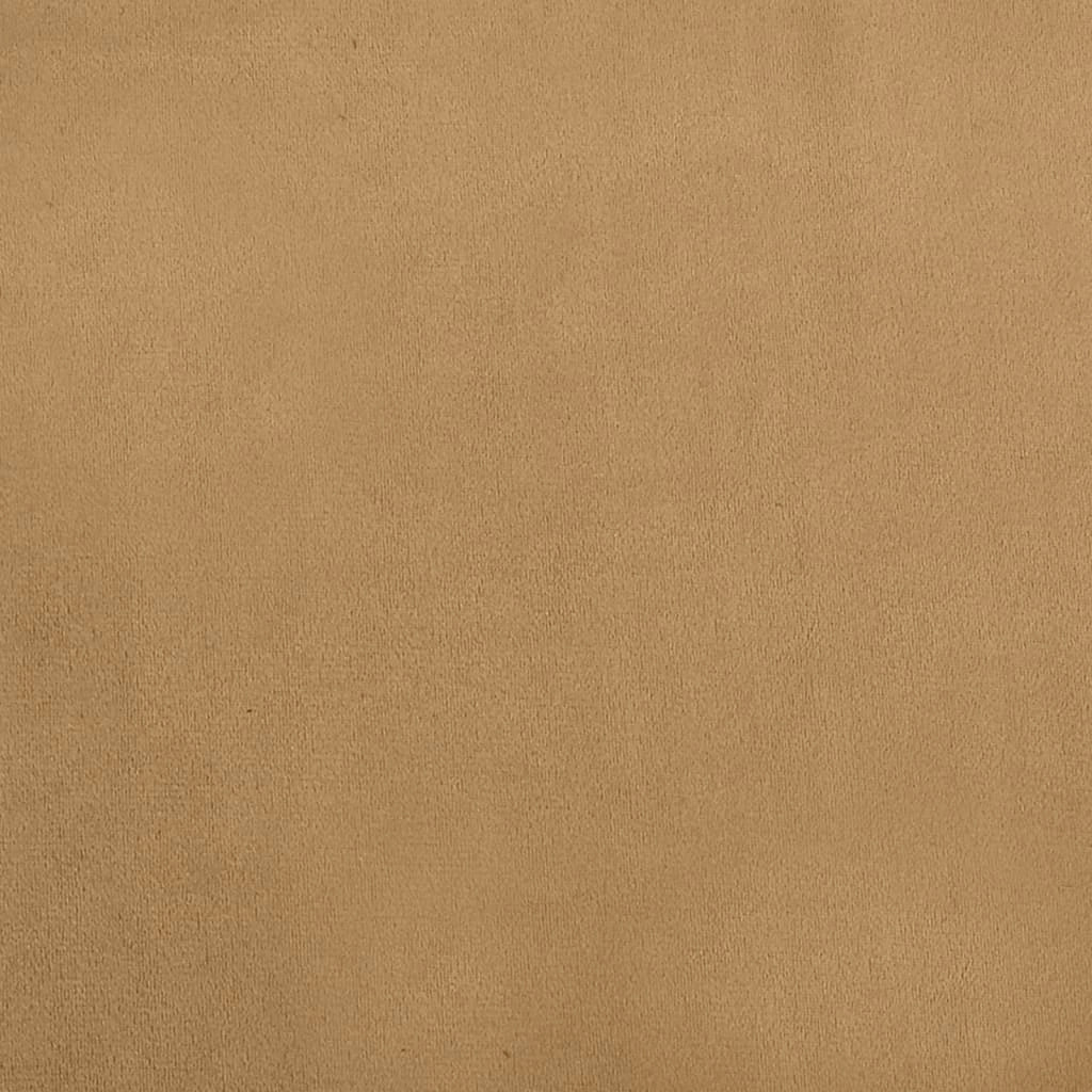 Cuccia per cani a forma di cesto comoda 70 x 40 x 24 cm velluto marrone 02_0042793