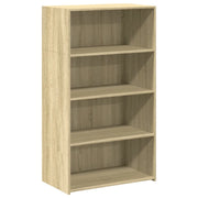 Credenza | Madia | Buffet da pranzo | Armadio da pranzo Rovere Sonoma 70x41x124 cm in Legno Multistrato