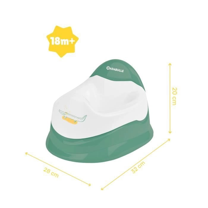 Badabulle Vaso didattico con ciotola removibile, Antiscivolo, Seduta ergonomica
