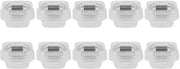 Kit di sostituzione per tapparelle in plastica trasparente - 10 pezzi - Adatti per E46/E90/E91/E92/E93 - Alta resistenza - Copertura portiera