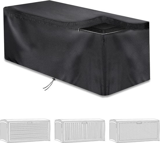 Copribox per giardino - impermeabile - 1 pezzo - tessuto Oxford 420D - 132 x 71 x 67 cm