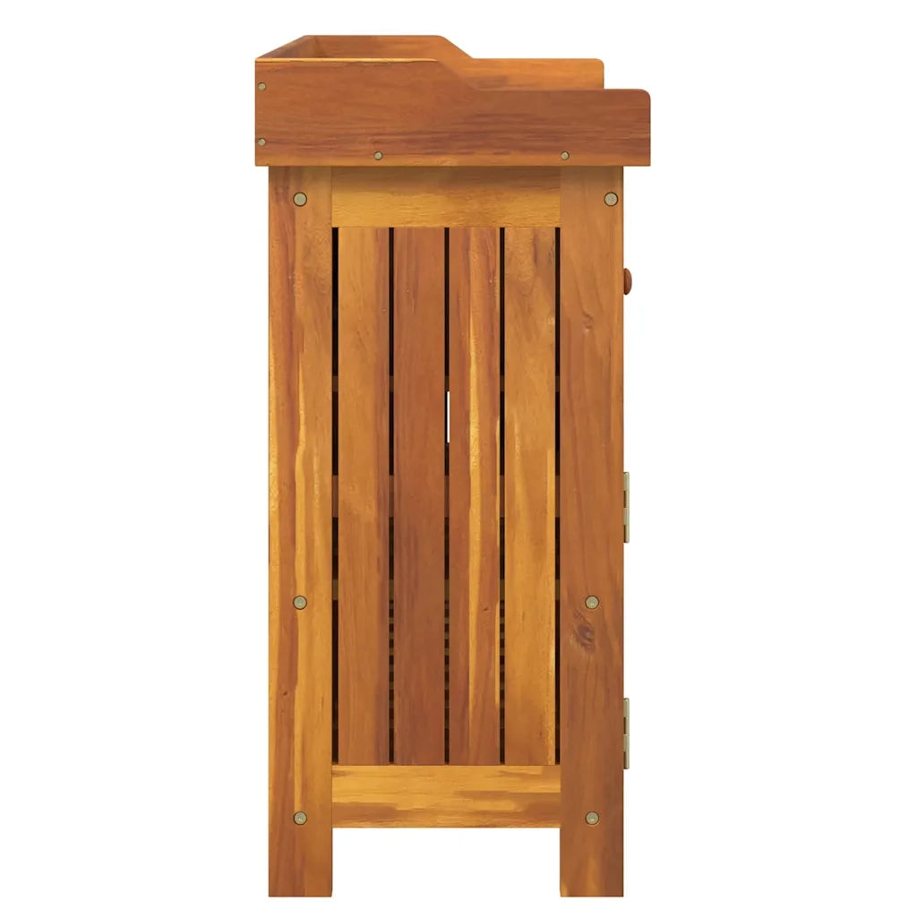 Mobiletto da Giardino con cassetto Naturale 78 x 36,5 x 78cm 42001368