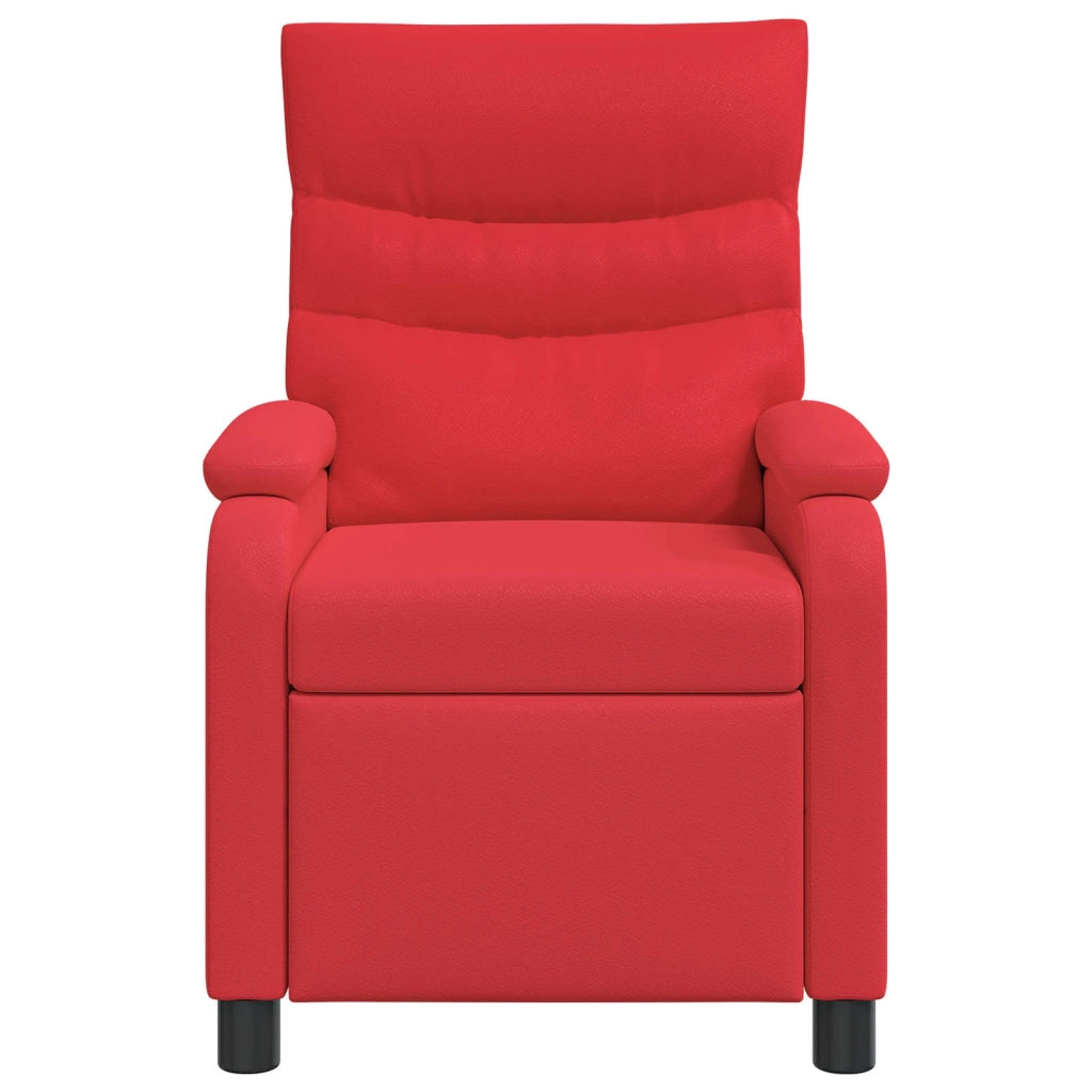 Divano Sedia-Poltrona Massaggiante Rosso Similpelle 701079