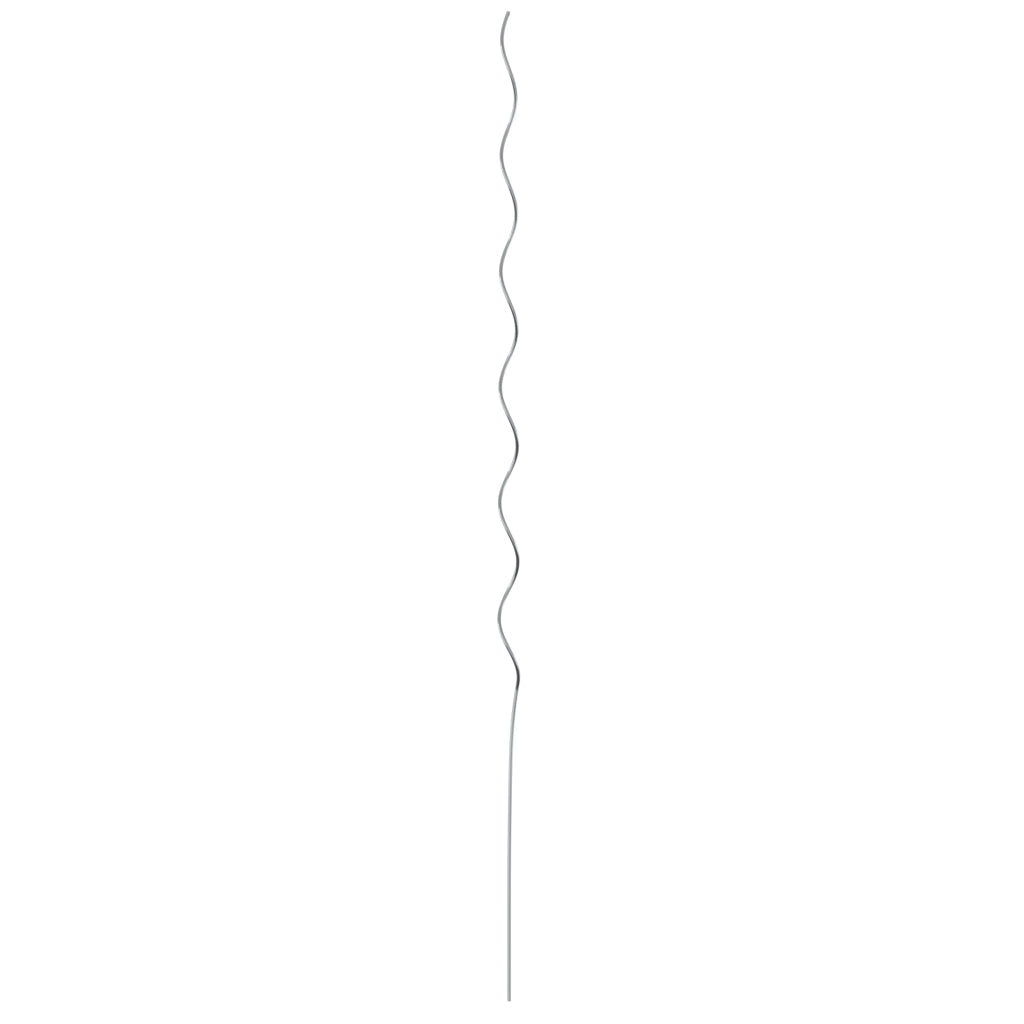 Supporti per piante a spirale , 5 pezzi, 150 cm in acciaio zincato