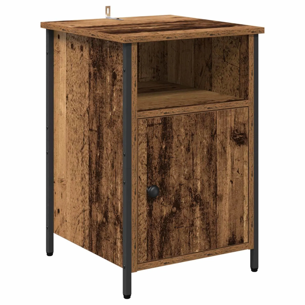 Armadio da Notte 2 pcs Legno vecchio 40 x 42 x 60 cm