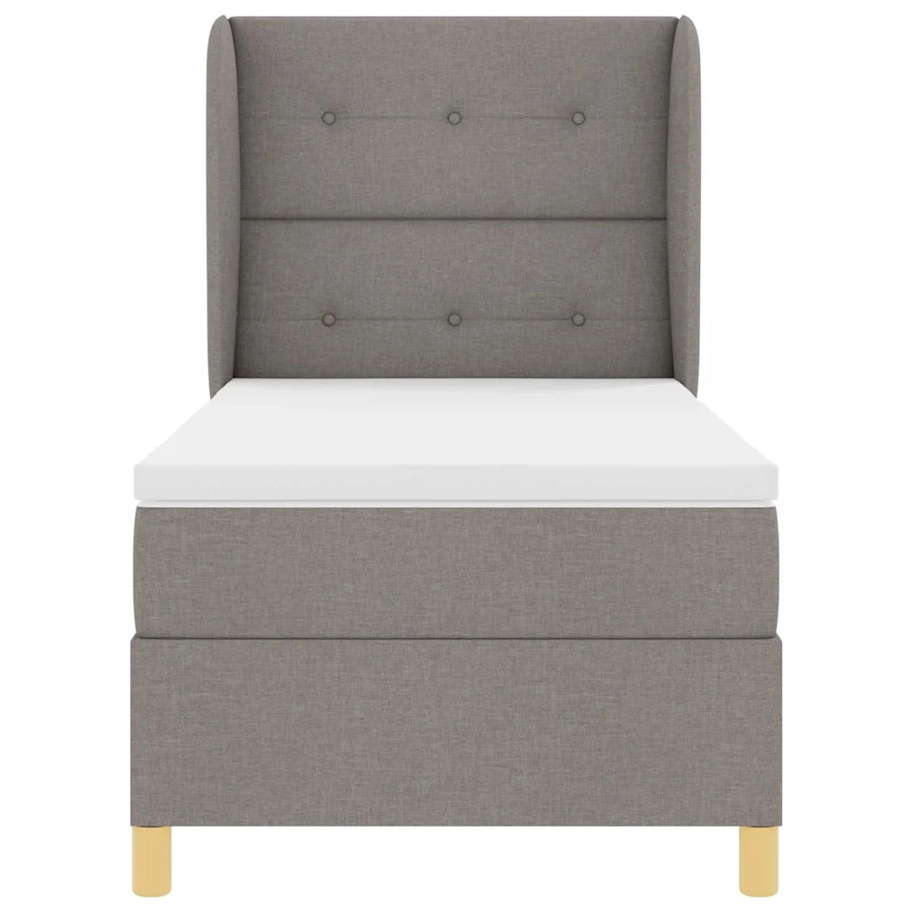 Letto a molle con materasso Talpa 200 x 90 cm Tessuto 3340736