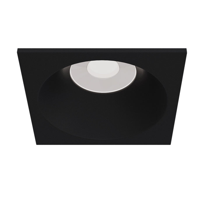 Faretto da incasso Downlight in Alluminio Zoom Nero