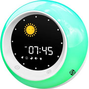 Allenatore del Sonno per Bambini - Sonno Trainer per Bambini - sveglia digitale - sveglia per bambini - Lampada da Notte - sveglia digitale per bambini