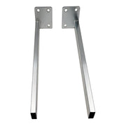 COPPIA STAFFE IN ACCIAIO PER LAVABI EMOTION- DH- pezzi 1