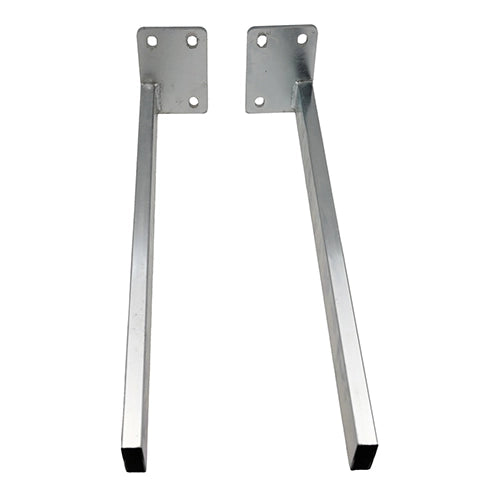 COPPIA STAFFE IN ACCIAIO PER LAVABI EMOTION- DH- pezzi 1
