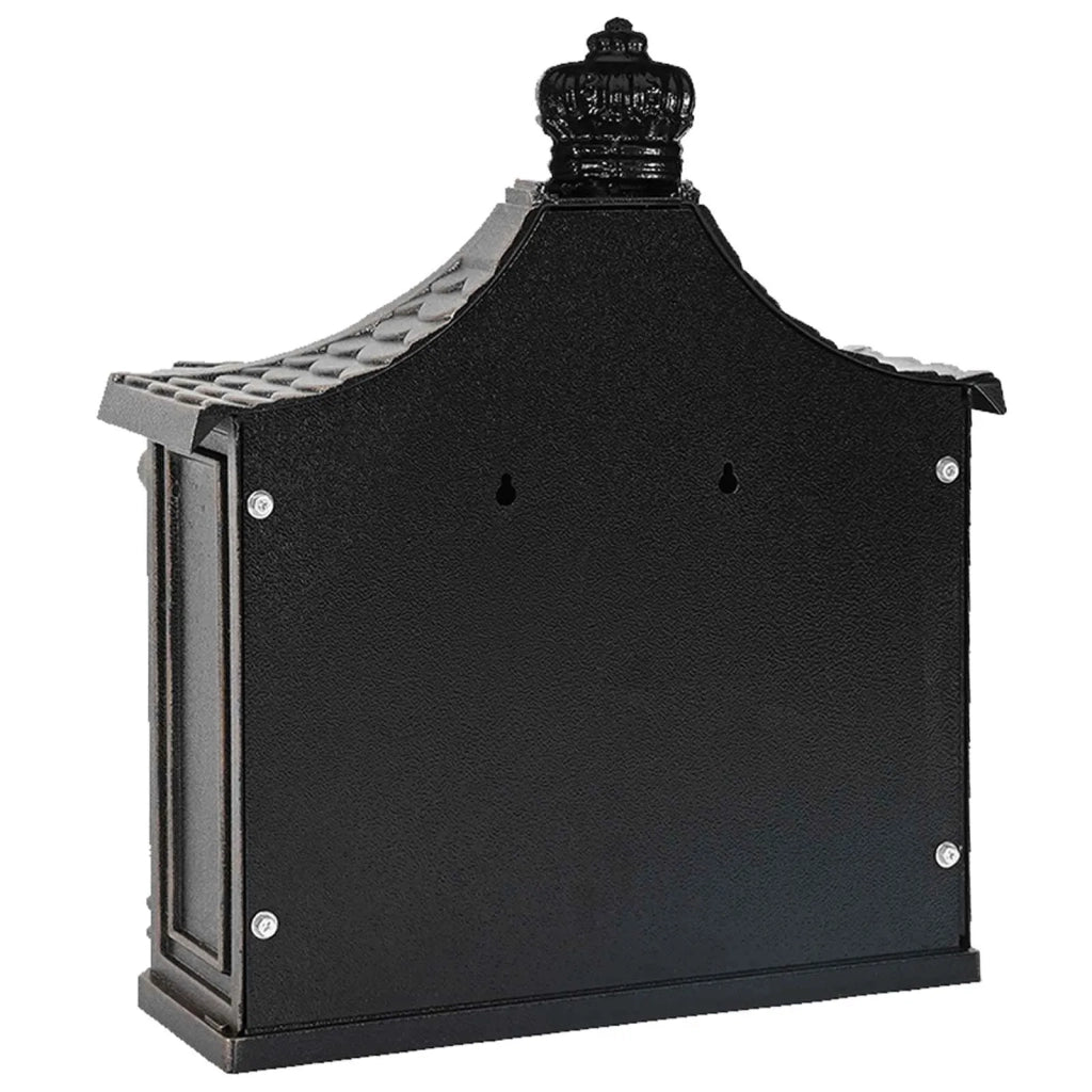 Cassetta Postale da Muro con porta Bronzo 40,5 x 16 x 45 cm 42023503