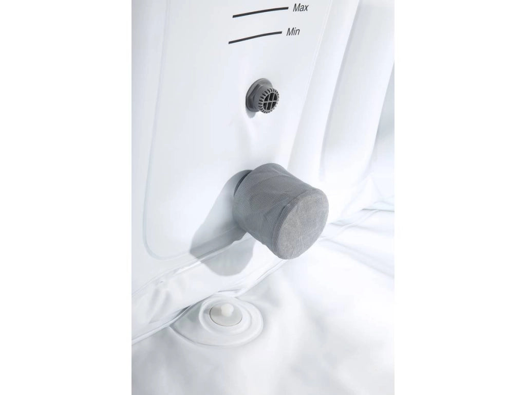 Spa Gonflabile Nice in PVC - 6 posti - Marrone/Crema