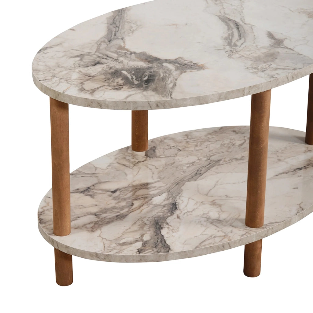 Tavolino ovale 43 x 70 x 44 cm marmo crema 03_0008480