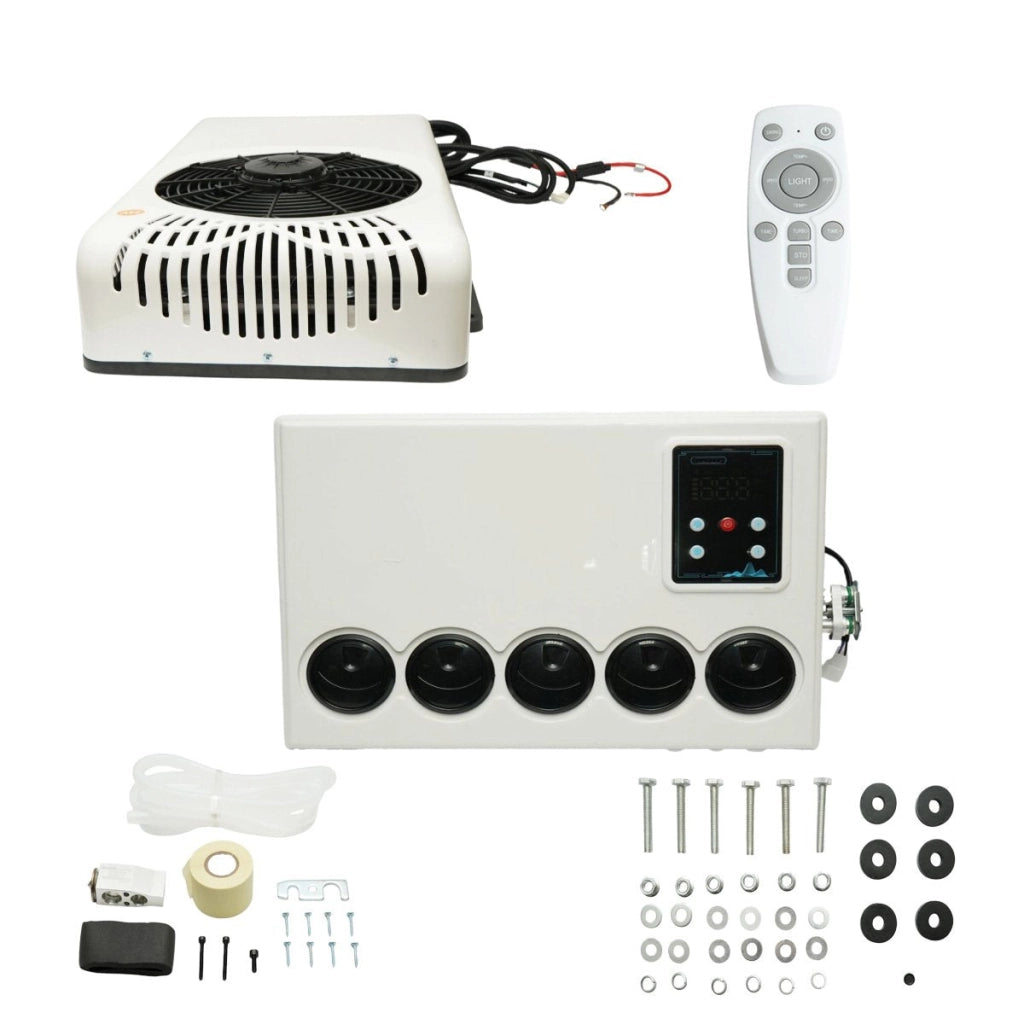 Climatizzatore fisso per macchinari industriali AC universale 24V, 2400W, 8200 BTU con telecomando