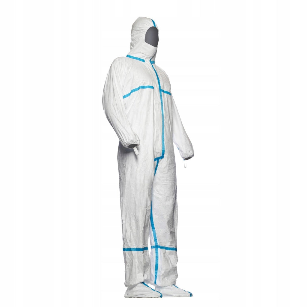 Tuta Monouso per Pittura – Protezione Avanzata | Materiale Spun-Bonded con Membrana Microporosa | Comfort e Sicurezza