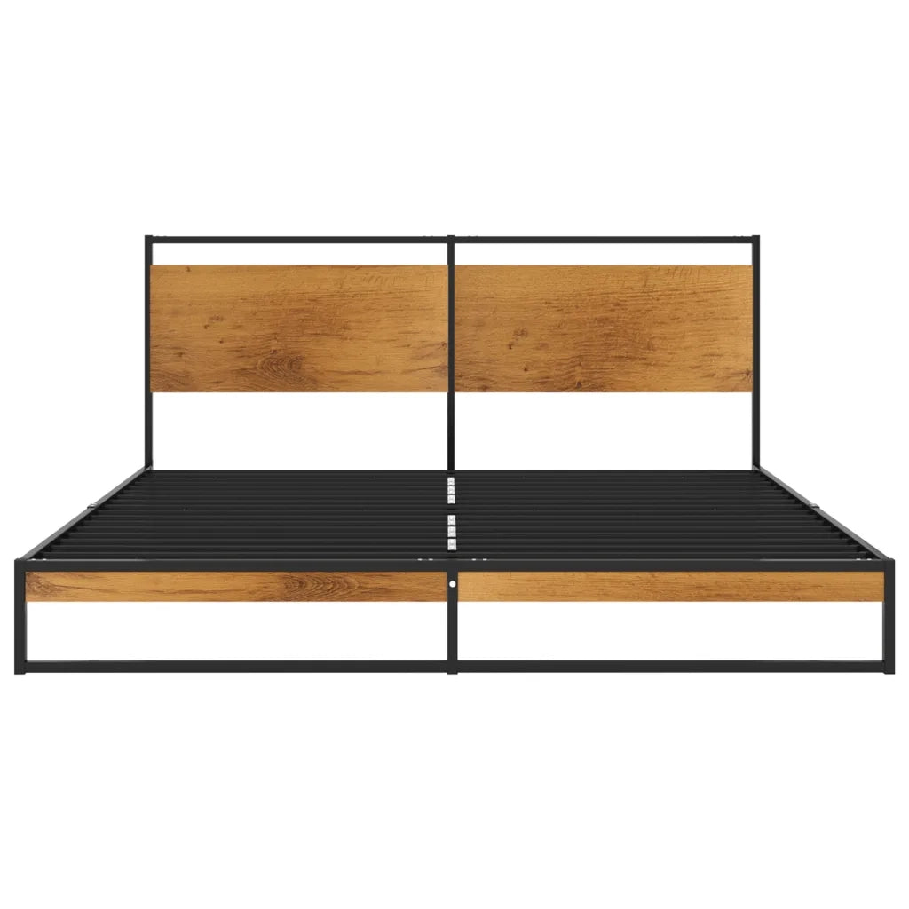 Letto matrimoniale | Letto per adulti | Giroletto in Metallo 160x200 cm