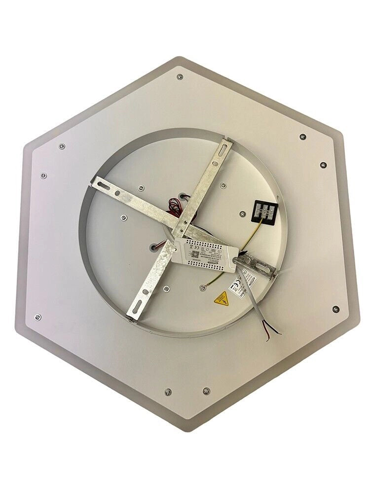 Applique Lampada da parete muro LED a 12W moderna cubo effetto 3D cambia 3 luci